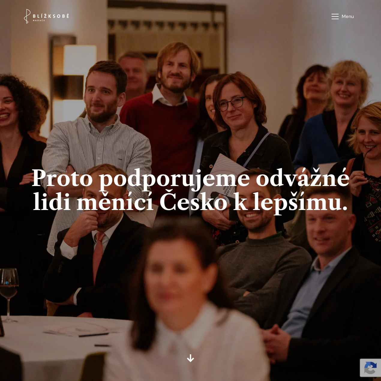 <span class="fw-bold">Redesign webu nadace</span> dotažený ke spuštění screenshot